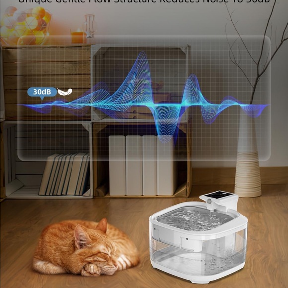 Wireless cat water fountain - Picture 6 of 11